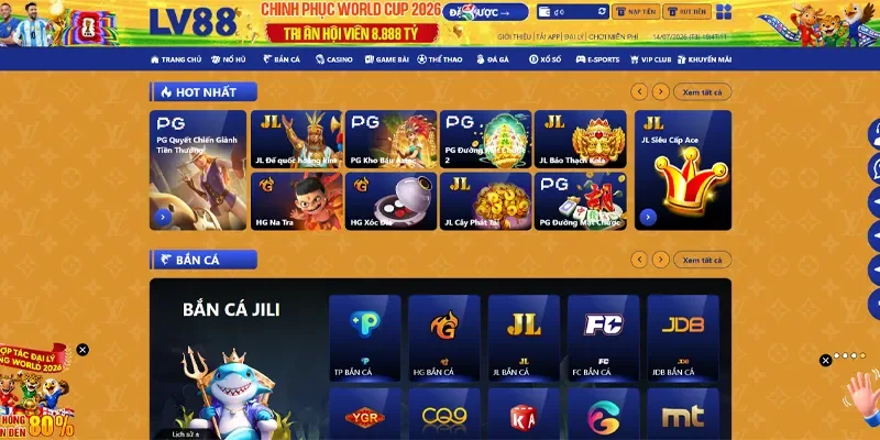LV88 🎖️ Link Vào Nhà Cái LV88.COM Top #1 Google VN ✔️ 27 Lựa chọn sảnh game bạn yêu thích tại LV88